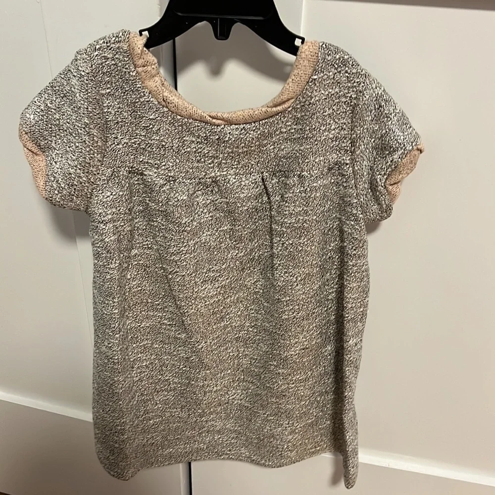 SPLENDID NWT 3T peach and silver “tweed” dress